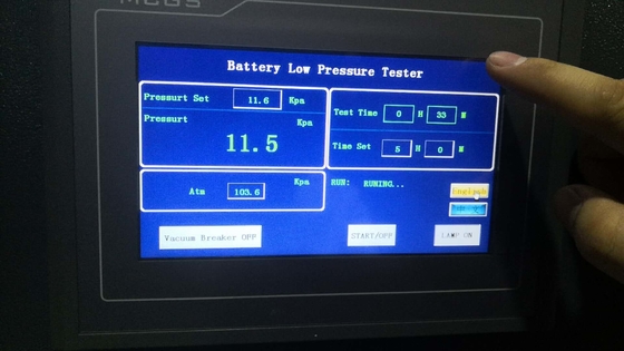 IEC62133 камера низкого давления батареи лития статьи 7.3.7 для того чтобы сымитировать испытывать большой возвышенности