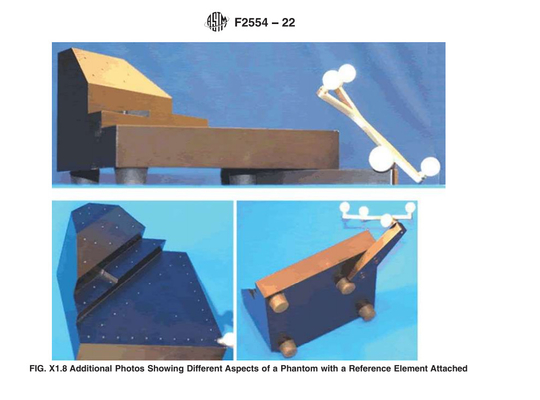 ASTM F2554 22 Фантомная оценка точности отслеживания системы