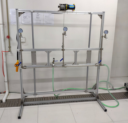 Тест брызг воды алюминиевой полки материальный - ИЭК62368-1 дополнение И.5.3 варианта 3.0-2018