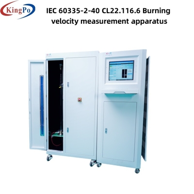 IEC 60335-2-40 CL22.116.6 Устройство для измерения скорости сгорания с удобной конструкцией